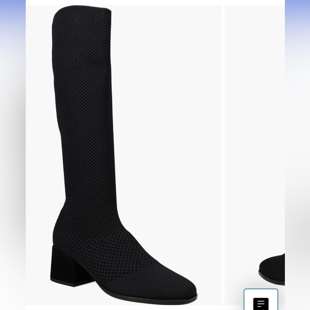 Eileen Fisher Paziz Crepe Recycled Stretch Knit Boot